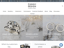 Tablet Screenshot of camalidesign.com